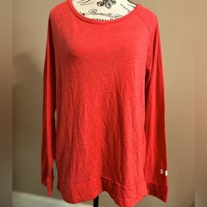 Red long sleeve shirt